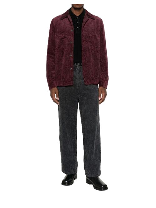 BarenaFio corduroy overshirt Barena | OSU56252820883 MERLOT